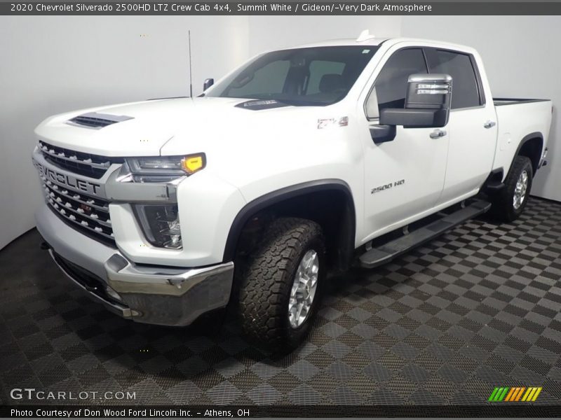 Summit White / Gideon/­Very Dark Atmosphere 2020 Chevrolet Silverado 2500HD LTZ Crew Cab 4x4