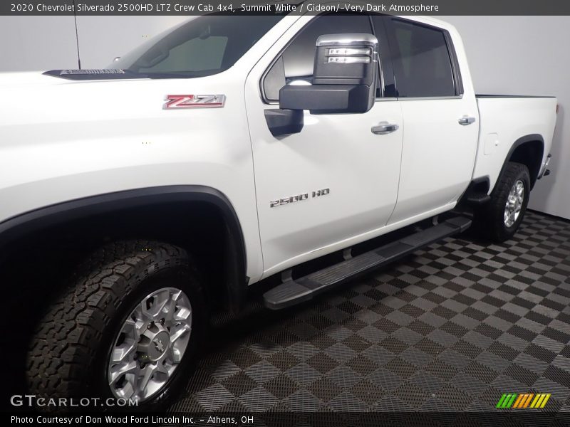Summit White / Gideon/­Very Dark Atmosphere 2020 Chevrolet Silverado 2500HD LTZ Crew Cab 4x4