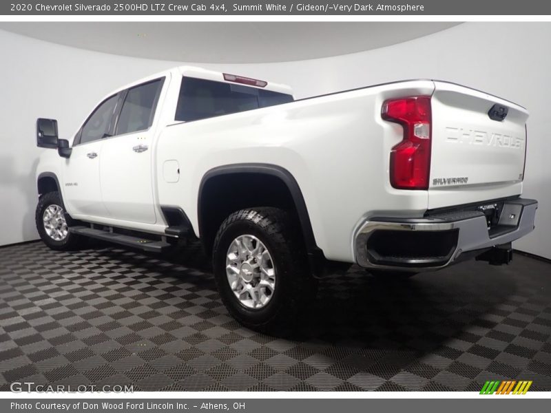 Summit White / Gideon/­Very Dark Atmosphere 2020 Chevrolet Silverado 2500HD LTZ Crew Cab 4x4
