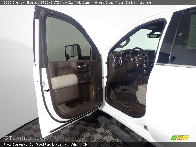 Summit White / Gideon/­Very Dark Atmosphere 2020 Chevrolet Silverado 2500HD LTZ Crew Cab 4x4
