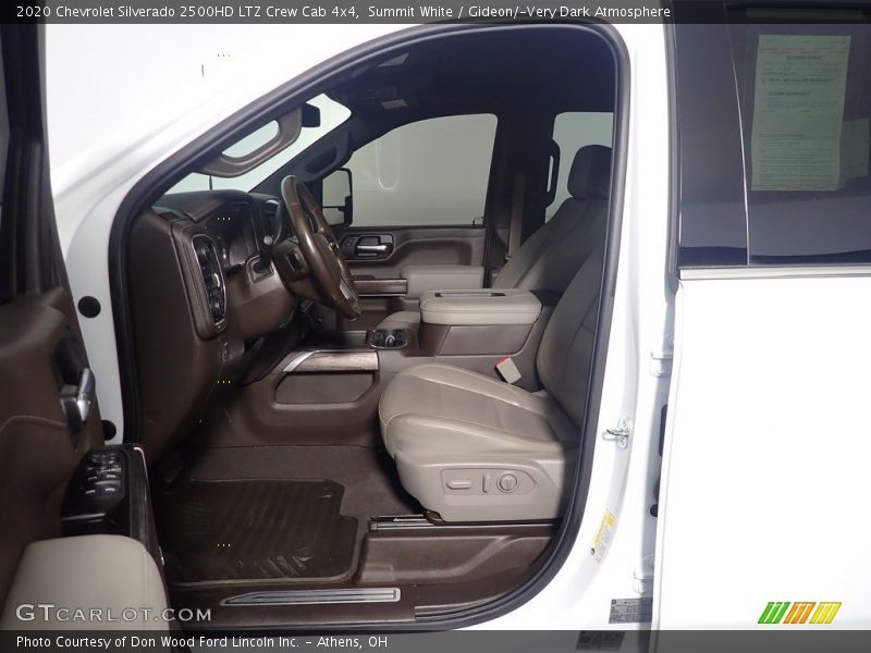 Summit White / Gideon/­Very Dark Atmosphere 2020 Chevrolet Silverado 2500HD LTZ Crew Cab 4x4