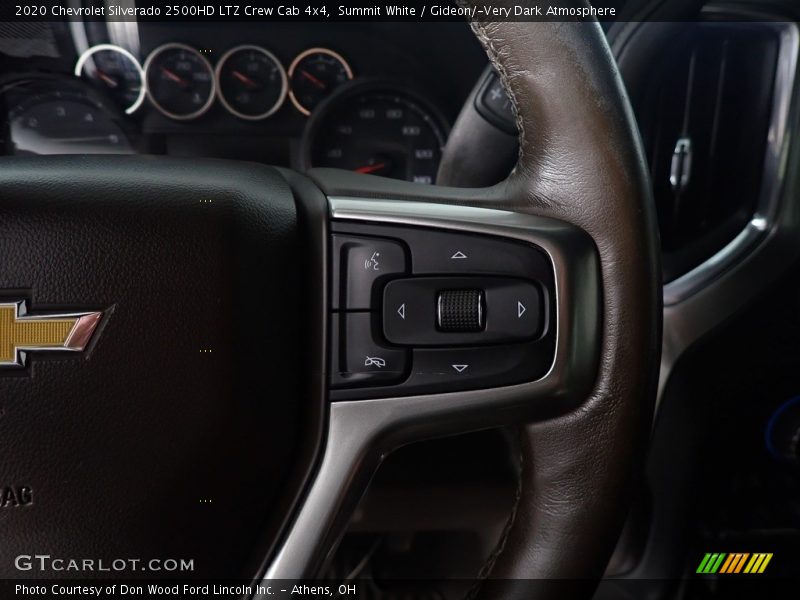 Summit White / Gideon/­Very Dark Atmosphere 2020 Chevrolet Silverado 2500HD LTZ Crew Cab 4x4