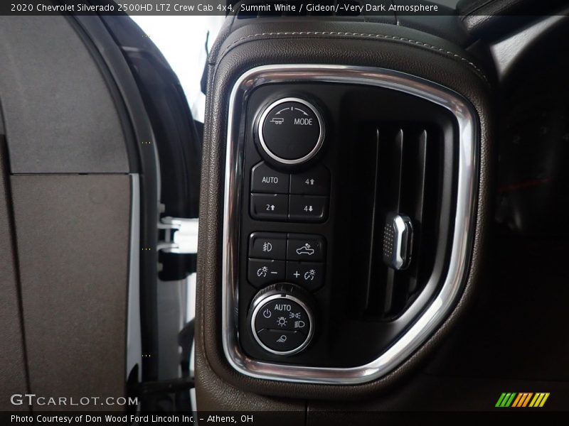 Summit White / Gideon/­Very Dark Atmosphere 2020 Chevrolet Silverado 2500HD LTZ Crew Cab 4x4