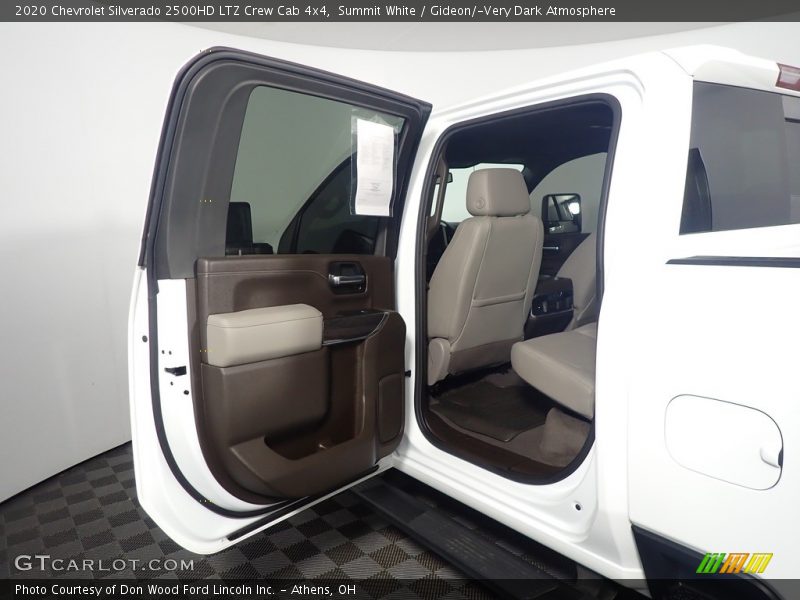 Summit White / Gideon/­Very Dark Atmosphere 2020 Chevrolet Silverado 2500HD LTZ Crew Cab 4x4