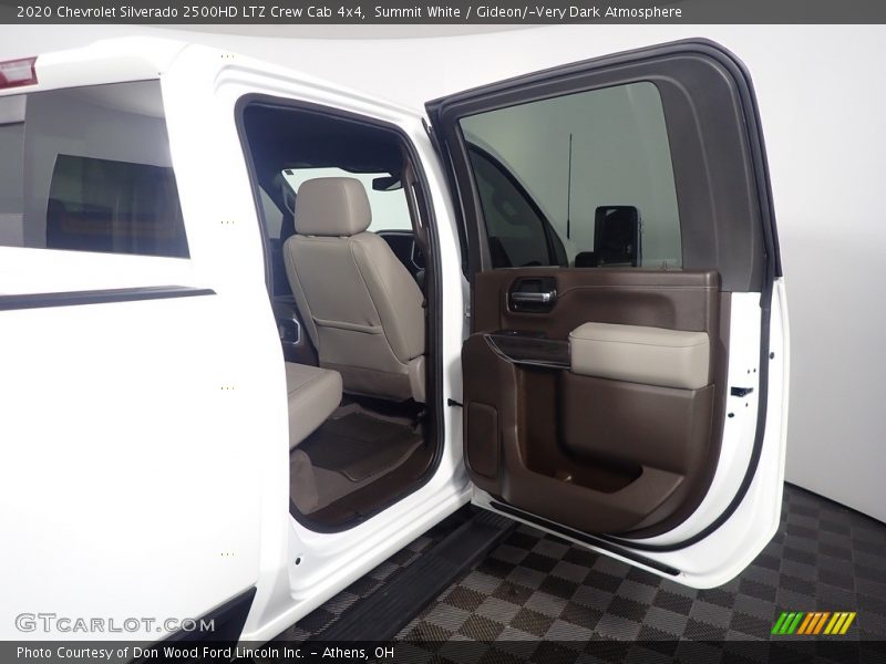 Summit White / Gideon/­Very Dark Atmosphere 2020 Chevrolet Silverado 2500HD LTZ Crew Cab 4x4