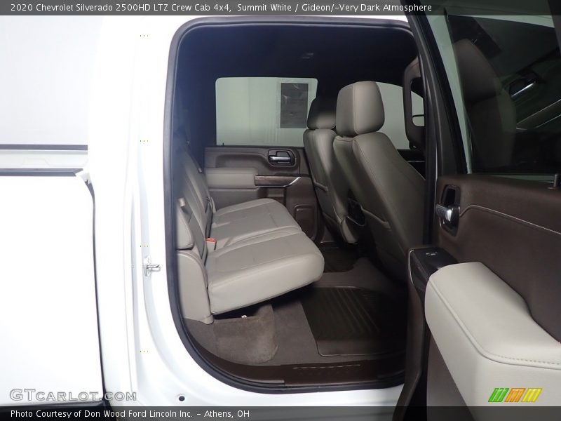Summit White / Gideon/­Very Dark Atmosphere 2020 Chevrolet Silverado 2500HD LTZ Crew Cab 4x4