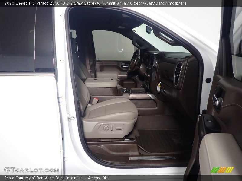 Summit White / Gideon/­Very Dark Atmosphere 2020 Chevrolet Silverado 2500HD LTZ Crew Cab 4x4