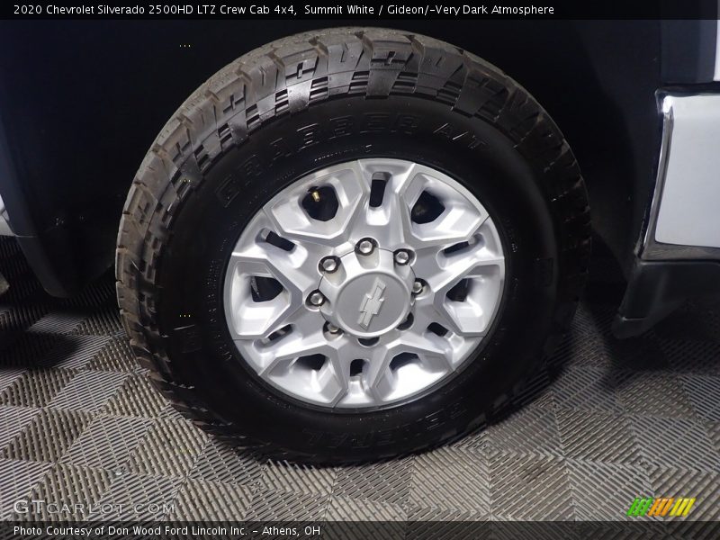Summit White / Gideon/­Very Dark Atmosphere 2020 Chevrolet Silverado 2500HD LTZ Crew Cab 4x4