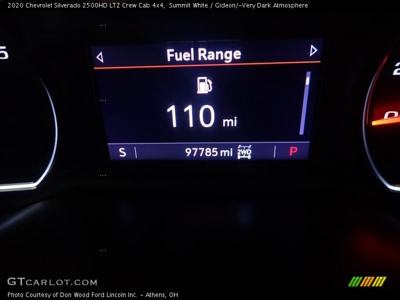 Summit White / Gideon/­Very Dark Atmosphere 2020 Chevrolet Silverado 2500HD LTZ Crew Cab 4x4