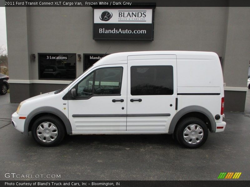 Frozen White / Dark Grey 2011 Ford Transit Connect XLT Cargo Van
