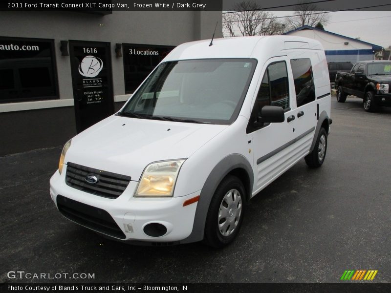 Frozen White / Dark Grey 2011 Ford Transit Connect XLT Cargo Van