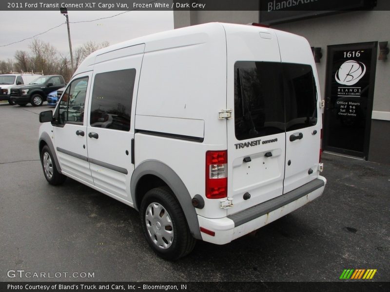 Frozen White / Dark Grey 2011 Ford Transit Connect XLT Cargo Van