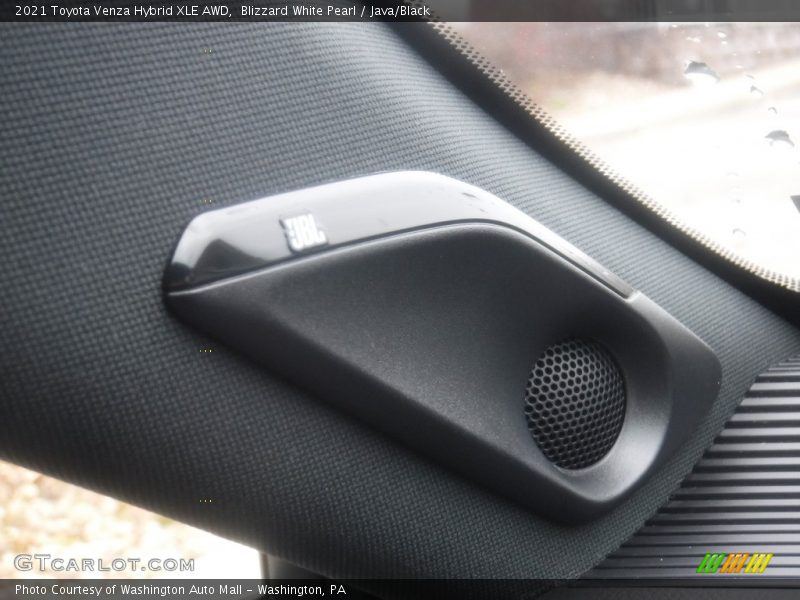 Blizzard White Pearl / Java/Black 2021 Toyota Venza Hybrid XLE AWD