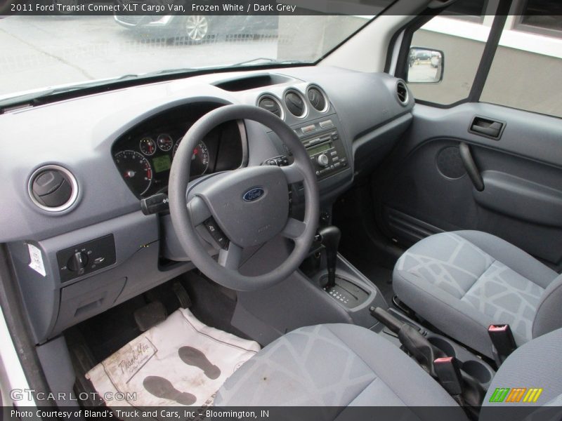 Frozen White / Dark Grey 2011 Ford Transit Connect XLT Cargo Van