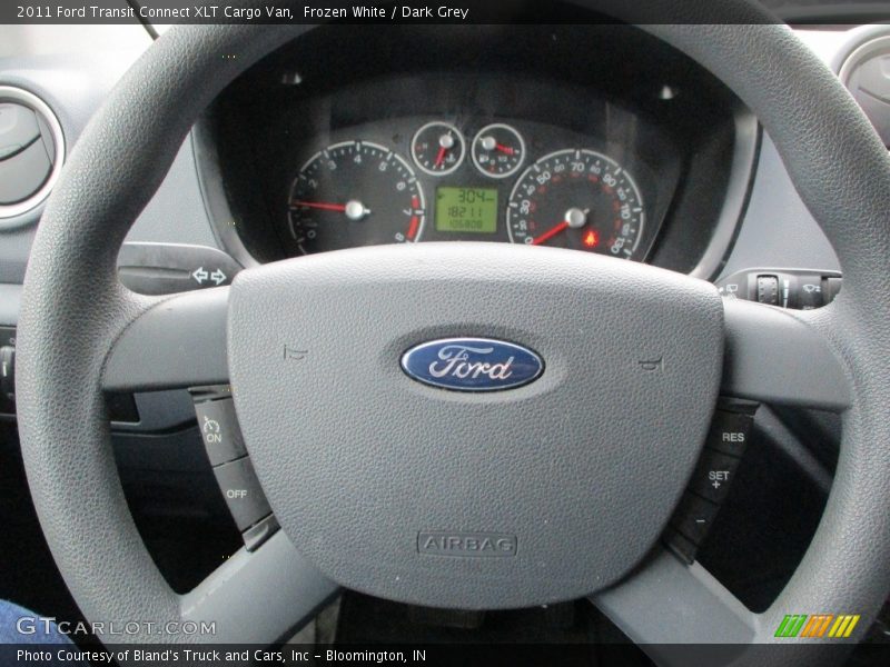 Frozen White / Dark Grey 2011 Ford Transit Connect XLT Cargo Van