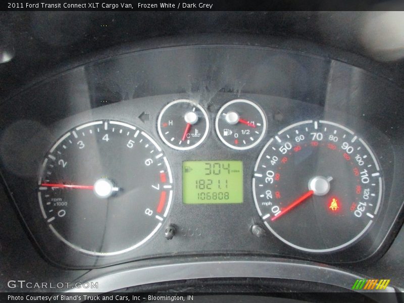 Frozen White / Dark Grey 2011 Ford Transit Connect XLT Cargo Van