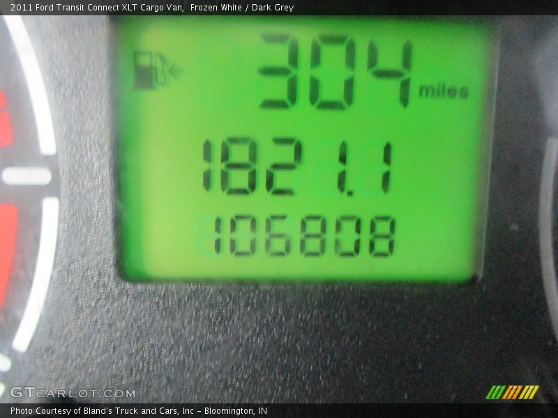 Frozen White / Dark Grey 2011 Ford Transit Connect XLT Cargo Van
