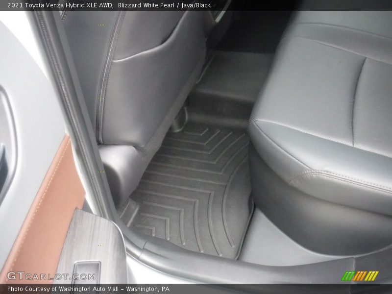 Blizzard White Pearl / Java/Black 2021 Toyota Venza Hybrid XLE AWD