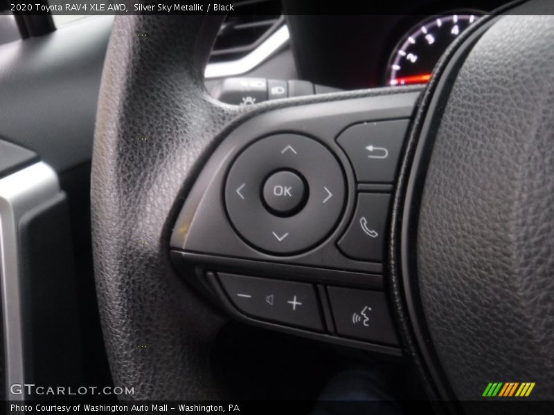 Silver Sky Metallic / Black 2020 Toyota RAV4 XLE AWD