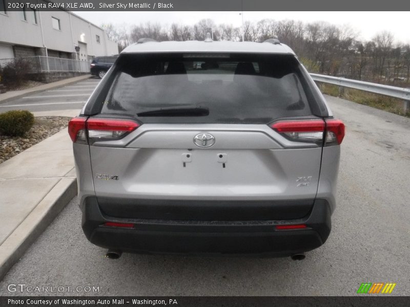 Silver Sky Metallic / Black 2020 Toyota RAV4 XLE AWD