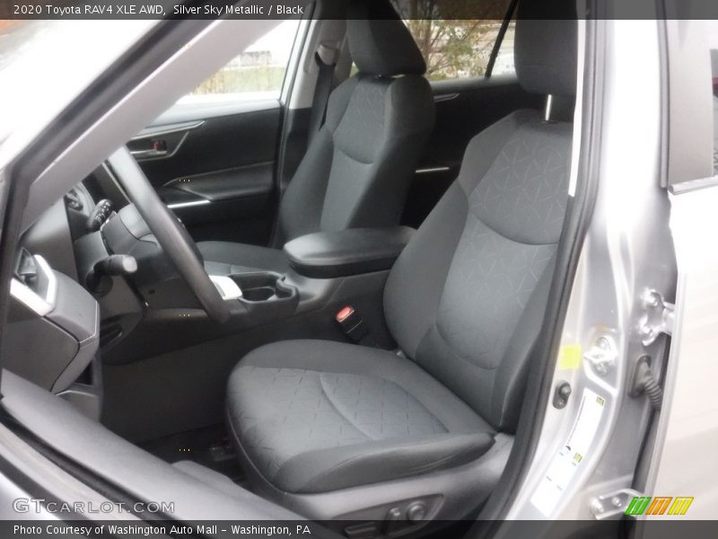 Silver Sky Metallic / Black 2020 Toyota RAV4 XLE AWD