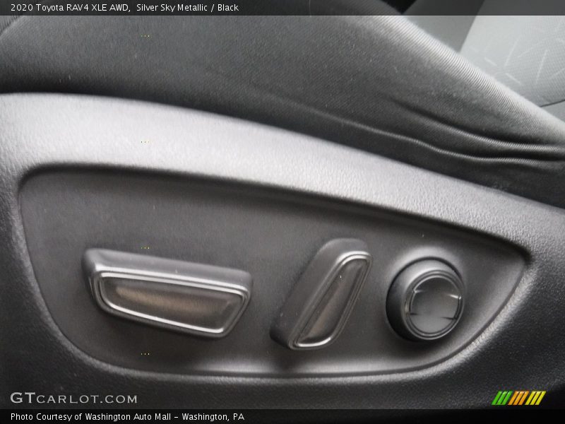 Silver Sky Metallic / Black 2020 Toyota RAV4 XLE AWD