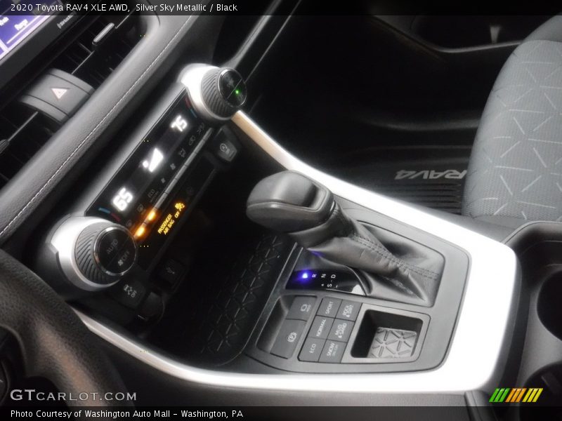 Silver Sky Metallic / Black 2020 Toyota RAV4 XLE AWD