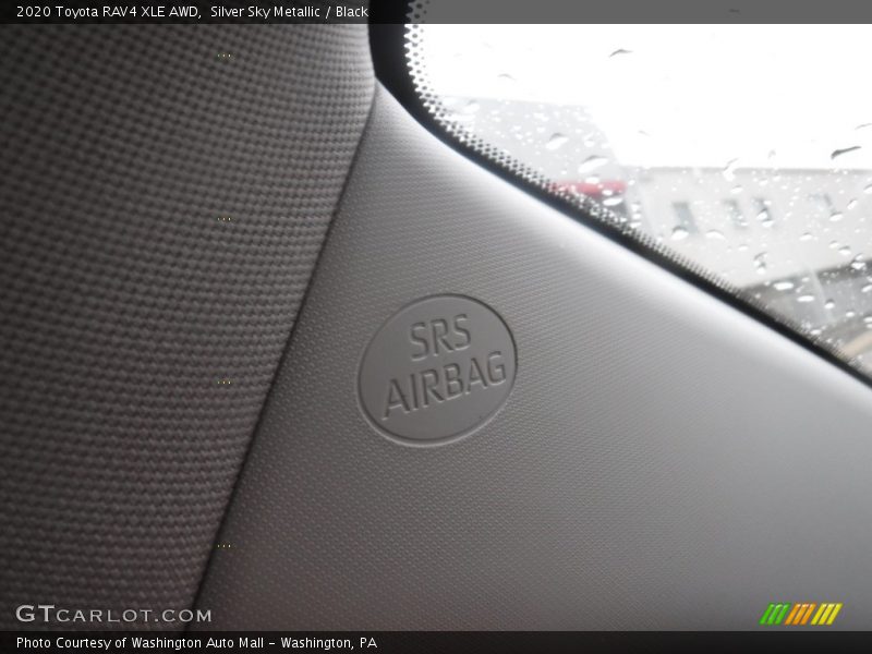 Silver Sky Metallic / Black 2020 Toyota RAV4 XLE AWD