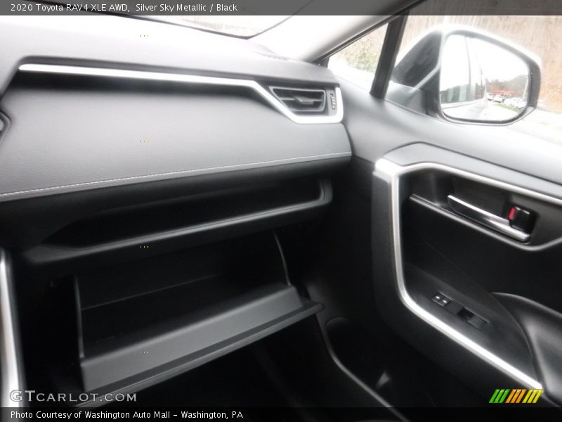 Silver Sky Metallic / Black 2020 Toyota RAV4 XLE AWD