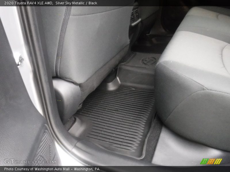 Silver Sky Metallic / Black 2020 Toyota RAV4 XLE AWD
