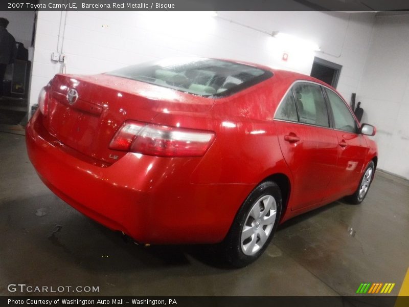 Barcelona Red Metallic / Bisque 2007 Toyota Camry LE