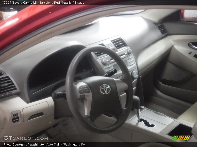 Barcelona Red Metallic / Bisque 2007 Toyota Camry LE
