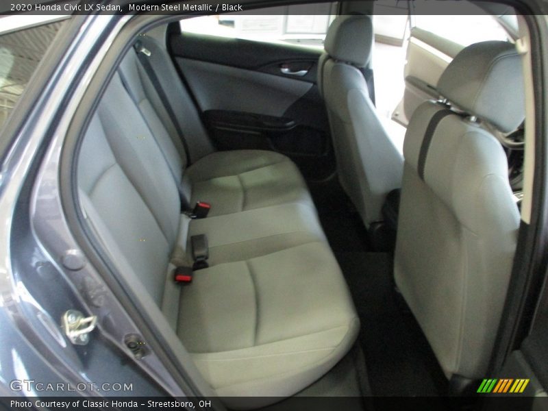 Modern Steel Metallic / Black 2020 Honda Civic LX Sedan