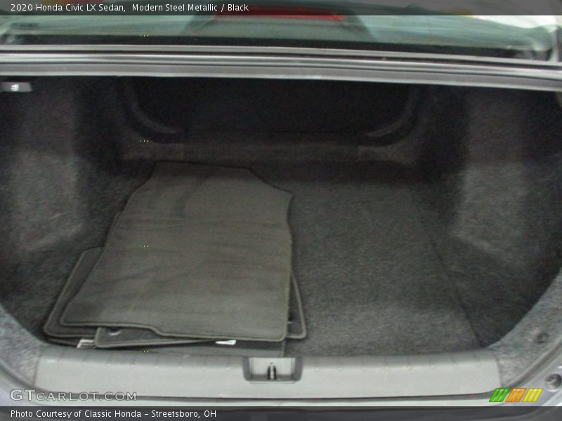 Modern Steel Metallic / Black 2020 Honda Civic LX Sedan