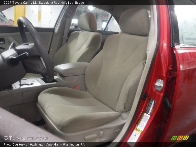 Barcelona Red Metallic / Bisque 2007 Toyota Camry LE