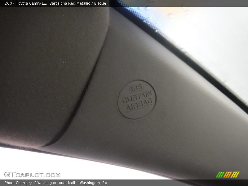 Barcelona Red Metallic / Bisque 2007 Toyota Camry LE