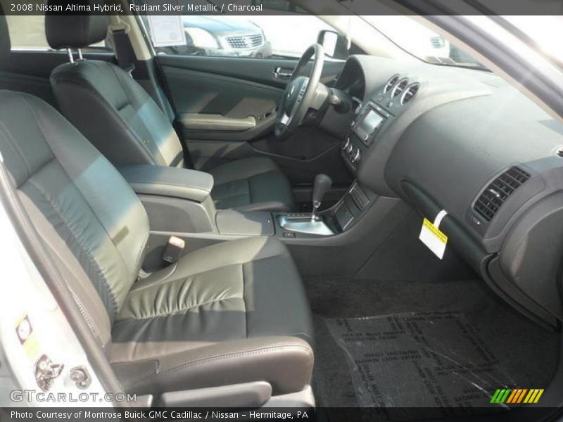 Radiant Silver Metallic / Charcoal 2008 Nissan Altima Hybrid