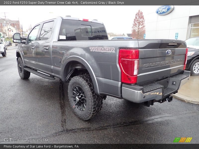 Carbonized Gray / Black Onyx 2022 Ford F250 Super Duty Tremor Crew Cab 4x4