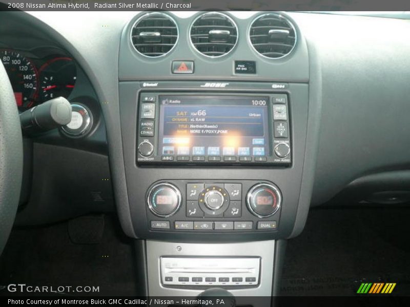 Radiant Silver Metallic / Charcoal 2008 Nissan Altima Hybrid