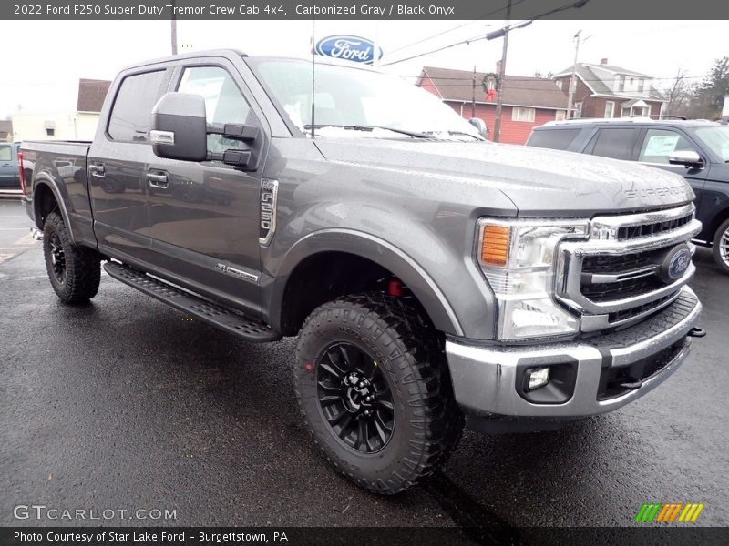 Carbonized Gray / Black Onyx 2022 Ford F250 Super Duty Tremor Crew Cab 4x4