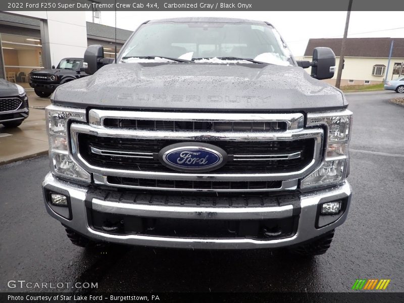 Carbonized Gray / Black Onyx 2022 Ford F250 Super Duty Tremor Crew Cab 4x4