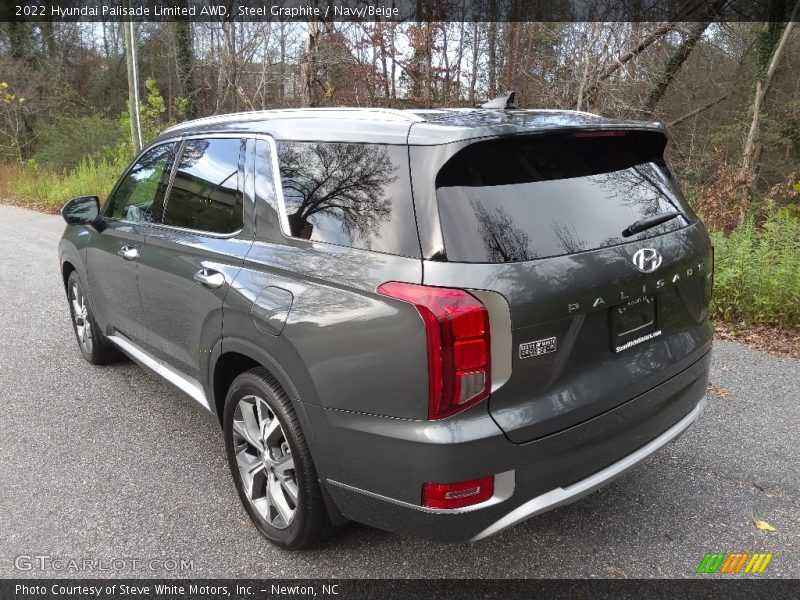 Steel Graphite / Navy/Beige 2022 Hyundai Palisade Limited AWD