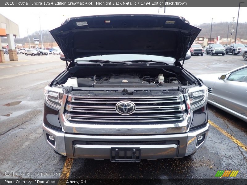 Midnight Black Metallic / 1794 Edition Black/Brown 2018 Toyota Tundra 1794 Edition CrewMax 4x4