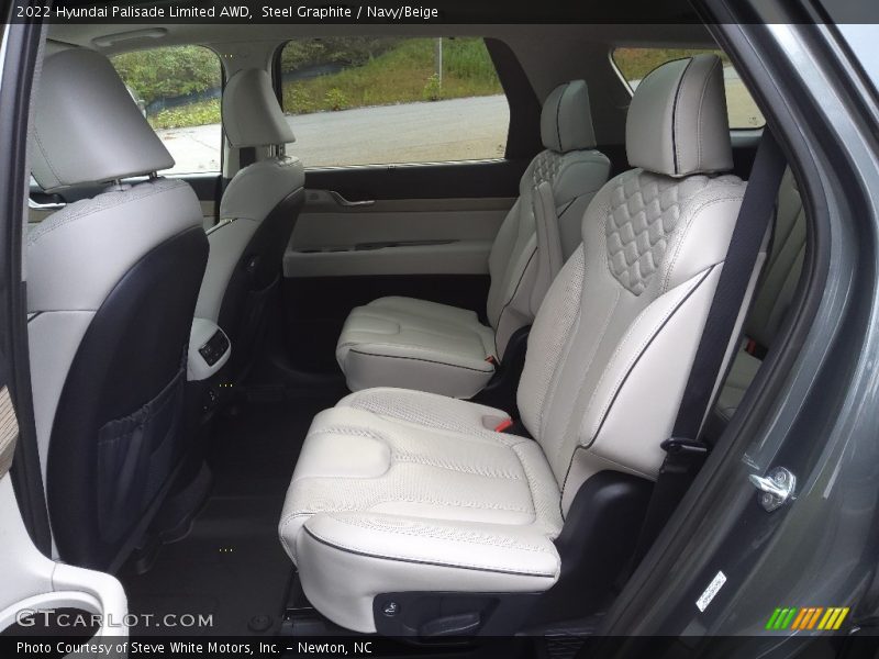 Rear Seat of 2022 Palisade Limited AWD