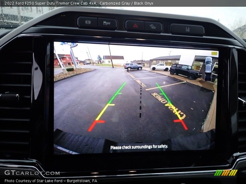 Carbonized Gray / Black Onyx 2022 Ford F250 Super Duty Tremor Crew Cab 4x4