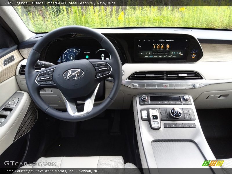Dashboard of 2022 Palisade Limited AWD