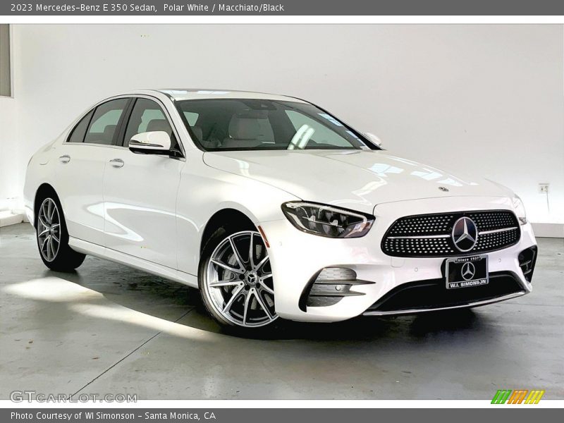 Front 3/4 View of 2023 E 350 Sedan
