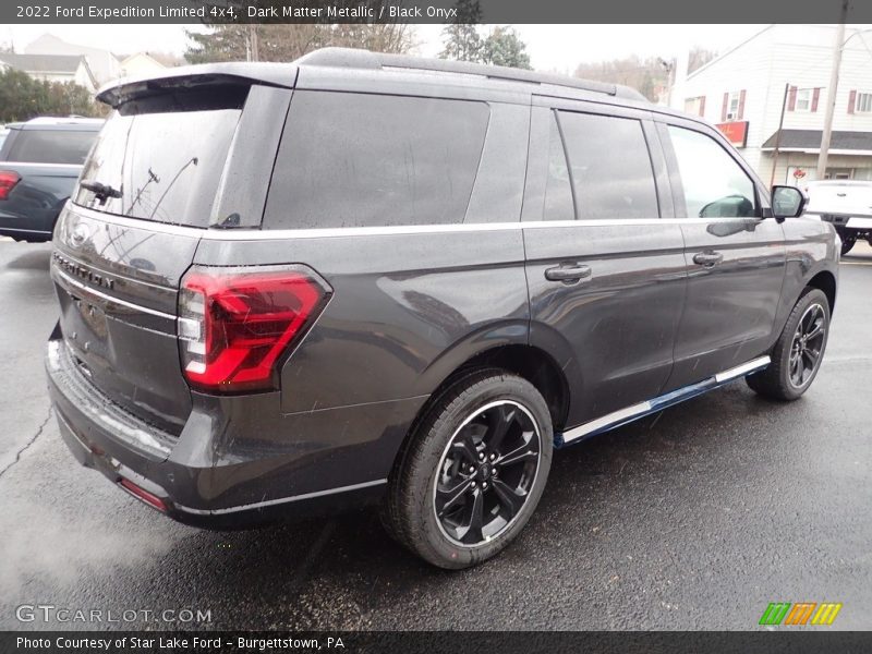 Dark Matter Metallic / Black Onyx 2022 Ford Expedition Limited 4x4