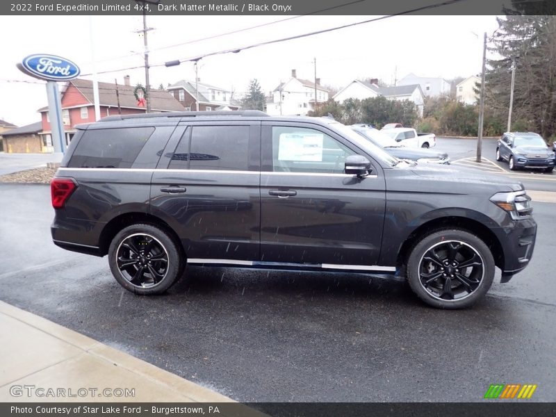 Dark Matter Metallic / Black Onyx 2022 Ford Expedition Limited 4x4