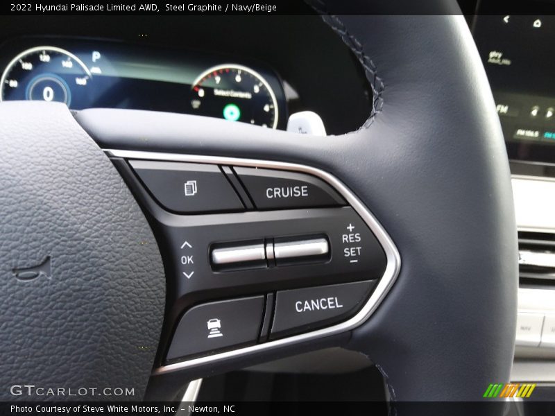  2022 Palisade Limited AWD Steering Wheel